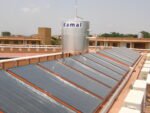 Kamal 4000 LPD Solar Water Heater with Heat Pump – MS Epoxy Coated Commercial System