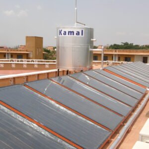 Kamal 4000 LPD Solar Water Heater with Heat Pump – MS Epoxy Coated Commercial System