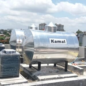 Kamal 5000L Industrial Heat Pump with Heavy-Duty MS Tank