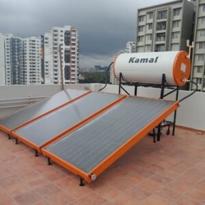 Kamal 300 LPD Solar Heat Pump Water Heater – Energy Efficient GL Tank