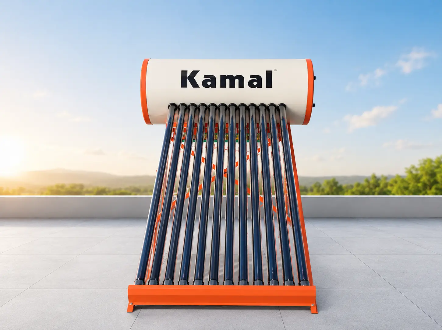 Solar Water Heater in Mizoram — Kamal Solar