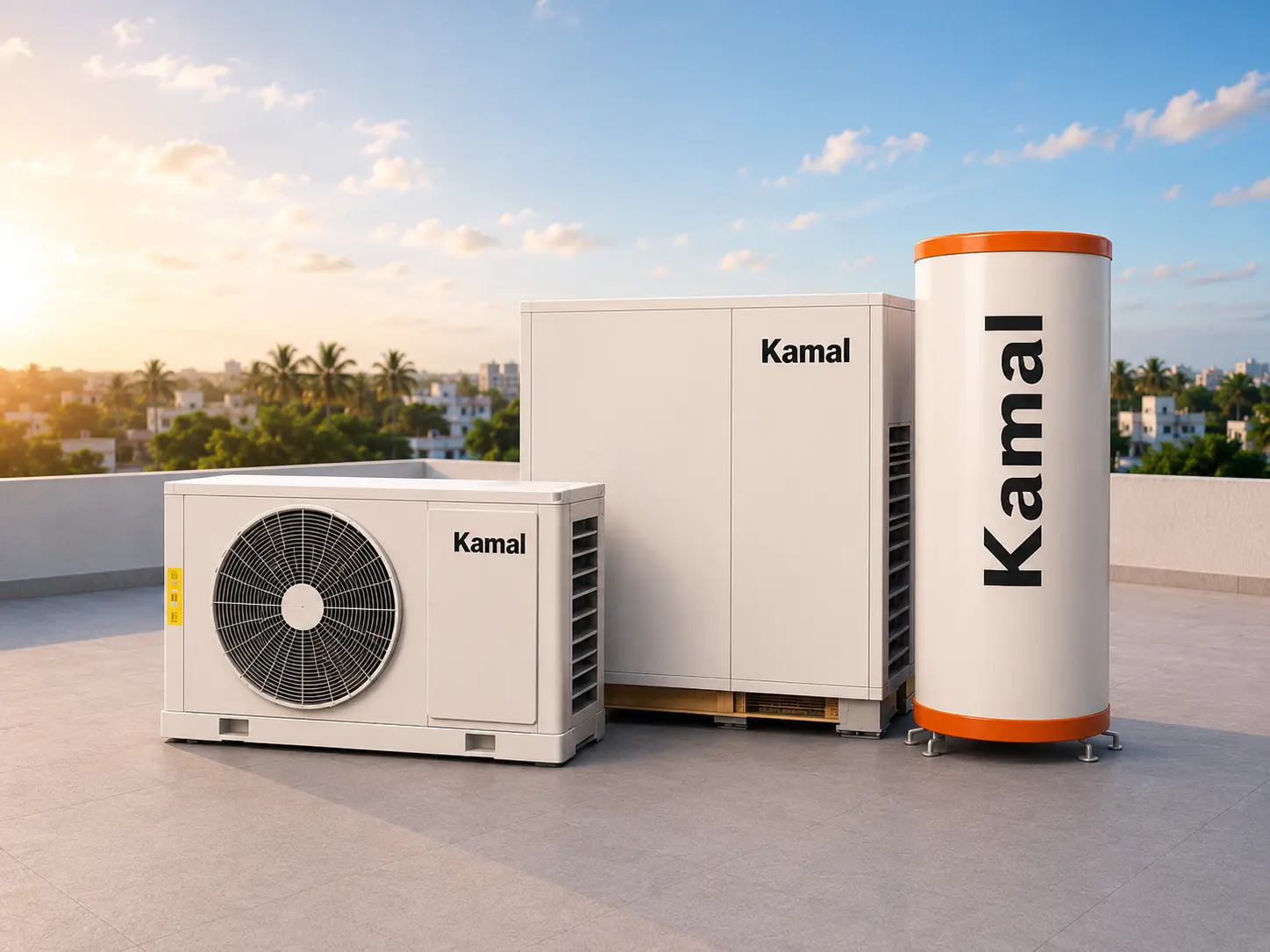 Heat Pump in Mizoram — Kamal Solar