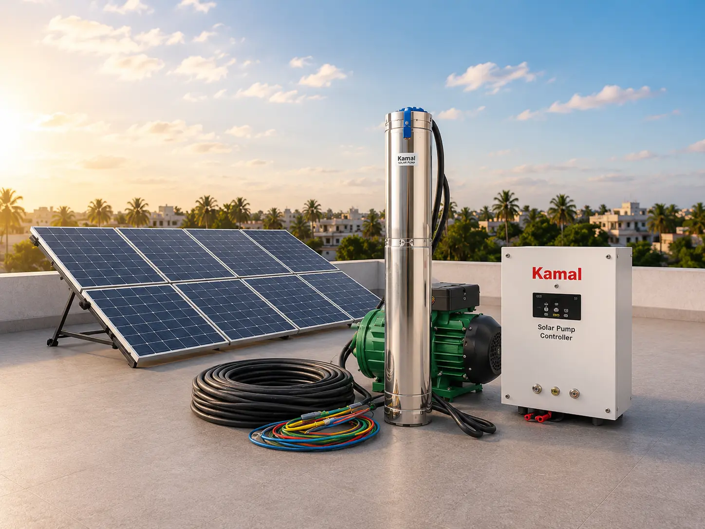 Solar Agri Pump in Mizoram — Kamal Solar
